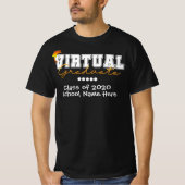 Virtuele Afstuderen klasse van 2020 T-shirt (Voorkant)