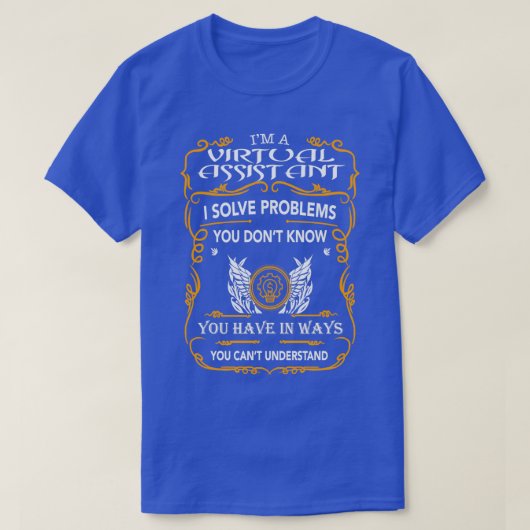 VIRTUELE ASSISTANT 4 T-SHIRT (Design voorkant)