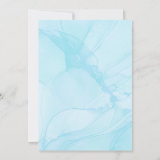 Virtuele Baby Jongen Douche Blauwe Pompoen Kaart (Achterkant)