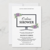 Virtuele baby shower uitnodiging (Voorkant)