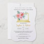 Virtuele baby shower uitnodiging VB10 (Voorkant)