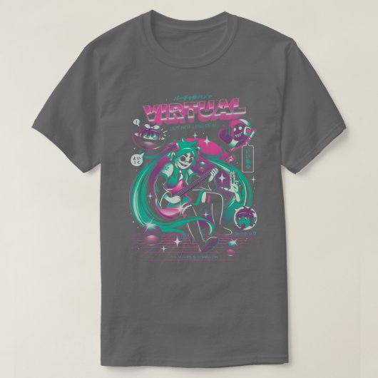 Virtuele band t-shirt (Design voorkant)
