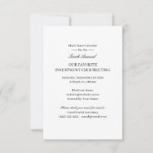 Virtuele bijeenkomst voor uitvindingen van gespeci kaart (Voorkant)