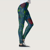 Virtuele bladlui met donkerrode hexagon in een don leggings (Rechts)