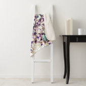 Virtuele bloem van het bericht in gradiënttonen sherpa deken (In situ)