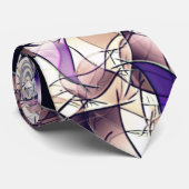 Virtuele bloem van het bericht in gradiënttonen stropdas (Opgerold)