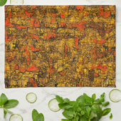 Virtuele boomschors, met schoppen van levende kora theedoek (Gevouwen)