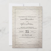 Virtuele bruiloft Livestream Black & White Brick Kaart (Voorkant)