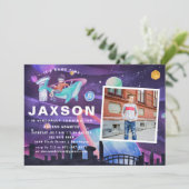 Virtuele feestdag | Foto Kaart (Staand voorkant)