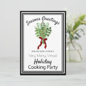 Virtuele feestdag kaart (Staand voorkant)