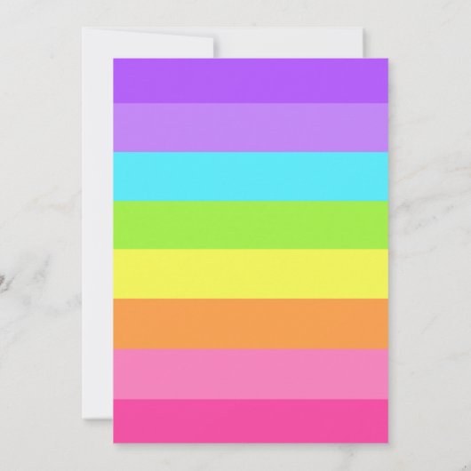 Virtuele feestelijke uitnodiging, verjaardag in qu kaart (Achterkant)