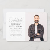 Virtuele feestvieren zijn levensmoderne, eenvoudig kaart (Voorkant)