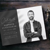 Virtuele feestvieren zijn levensmoderne, eenvoudig uitnodiging briefkaart