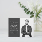 Virtuele feestvieren zijn levensmoderne, eenvoudig uitnodiging briefkaart (Staand voorkant)