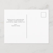 Virtuele foto van de moderne feestdag - virtuele v briefkaart (Achterkant)