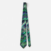 Virtuele gekleurde stalactite of lagen vernietigd stropdas (Voorkant)