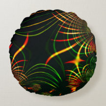 Virtuele groene bladeren, roodroodachtige "brandkl