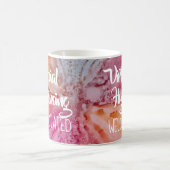 Virtuele handgrepen voor sociale vervorming koffiemok (Center)