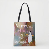 Virtuele handschoenen overal tote bag (Voorkant)