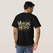 Virtuele held t-shirt (Achterkant volledig)