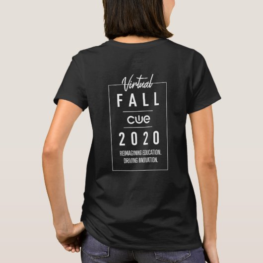 Virtuele Herfst CUE 2020 T-Shirt (Achterkant)