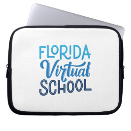 Virtuele hoes van Florida-schoollaptop