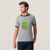 VIRTUELE HOGE VIJF COMPUTER T-SHIRT (Voorkant volledig)