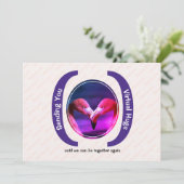 VIRTUELE HUGS - Aangepaste foto Ontbrekend U-kaart (Staand voorkant)