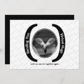 VIRTUELE HUGS Aangepaste MONO Foto Ontbrekend U-ka (Voorkant / Achterkant)