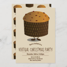 Virtuele kerstfeestdag voor Panettone-karakter