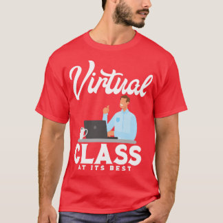 Virtuele klasse op zijn best t-shirt