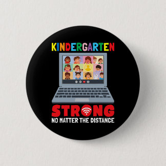 Virtuele Kleuterschool Leuk 100 Dagen van School T Ronde Button 5,7 Cm