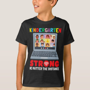 Virtuele Kleuterschool Leuk 100 Dagen van School T T-shirt