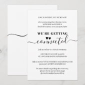 Virtuele moderne elegante eenvoudige typografie br kaart (Voorkant / Achterkant)