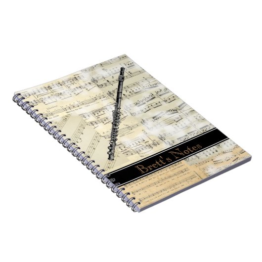  virtuele muziek notitieboek (Rechterzijde)