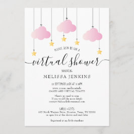 Virtuele Online Baby Shower Op Afstand Per Post Kaart