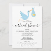 Virtuele Online Baby Shower op Afstand Sprinkle Kaart (Voorkant)