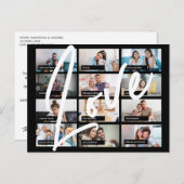 Virtuele online beste vrienden op maat 12 foto lie briefkaart (Voorkant / Achterkant)