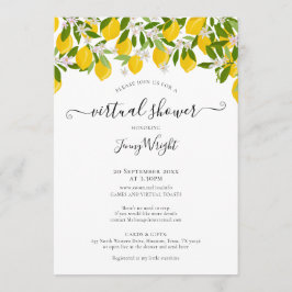 Virtuele Online Bruids- of Baby Shower Citroenen Kaart