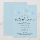 Virtuele online douche over lange afstand per mail kaart (Voorkant / Achterkant)