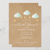 Virtuele online douche over lange afstand per mail kaart (Voorkant / Achterkant)