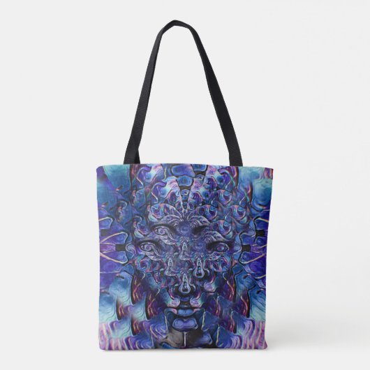 Virtuele oogeenheid tote bag (Achterkant)