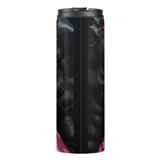 Virtuele pop (Azië): Thermosbeker (Achterkant)