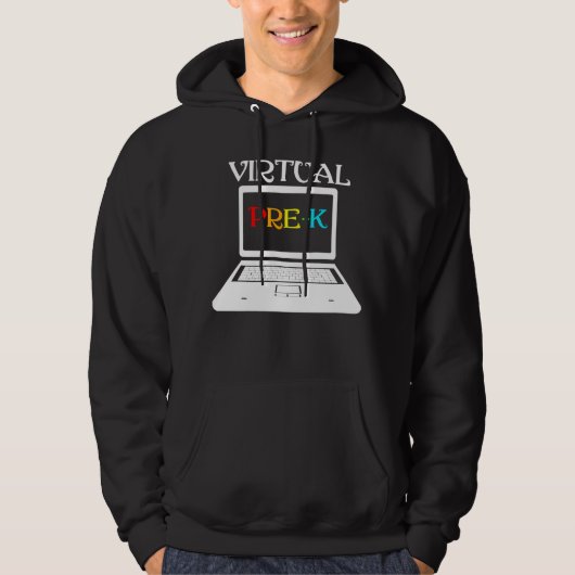 virtuele pre k hoodie (Voorkant)