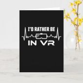 Virtuele realiteit die ik liever in VR-hartslag zo Kaart (Gele Bloem)