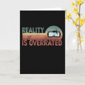 Virtuele realiteit Funny VR Retro Sunset Gift Gami Kaart (Gele Bloem)