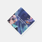 Virtuele realiteit | Gaming Birthday Napkins Servet (Hoek)