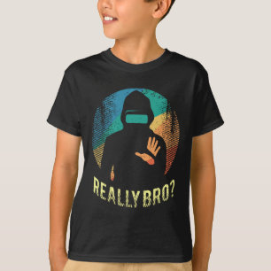 Virtuele Realiteit Grafische Retro Vervallen Kunst T-shirt