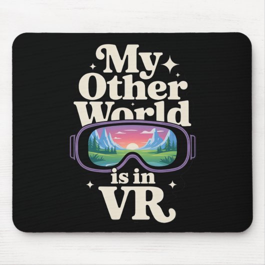 Virtuele Realiteit Headset Voor Immersieve Gamer W Muismat (Voorkant)