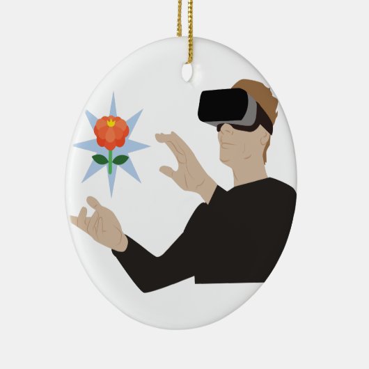 Virtuele realiteit keramisch ornament (Rechts)